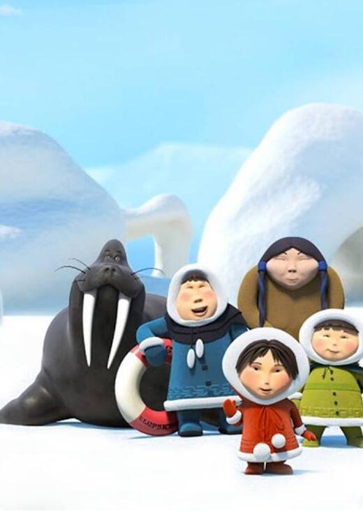 冒险益智儿童动画片《Eskimo Girl 爱斯基摩女孩》第二季全26集下载 mp4/1080p/无对白